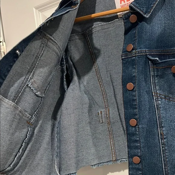 All Worthy by Hunter McGrady Indigo Denim Jacket - Picture 7 of 7